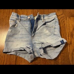 Garage Ripped Jean Shorts